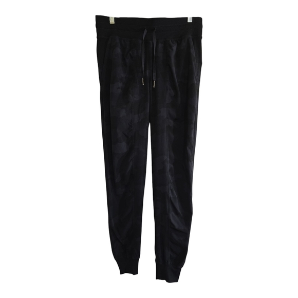 Lululemon Dance Studio Mid-Rise Jogger Heritage 365 Camo Deep Coal Black 8 Swift - Picture 2 of 11